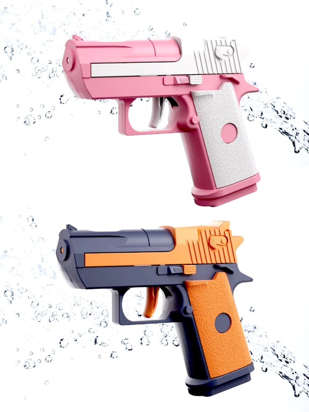 💦 Mini Desert Eagle Mechanical Blaster Water  Gun – Set of 2! 💦